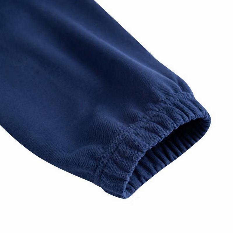 Nike Knitted Sports Pants Casual Simple Versatile Cuffed Kids bottoms Navy-Blue HV1578-410