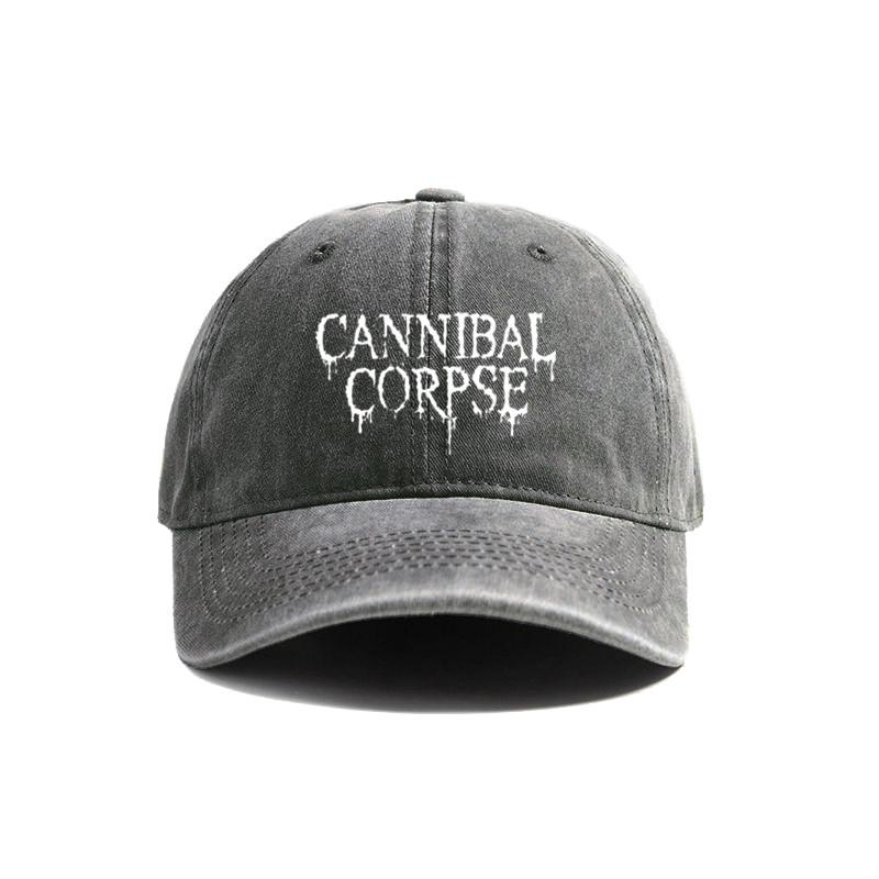 Cannibal Corpse Baseball Cap Summer Distressed Dad Hats Unisex Outdoor Adjustable Cotton Caps MZ-433