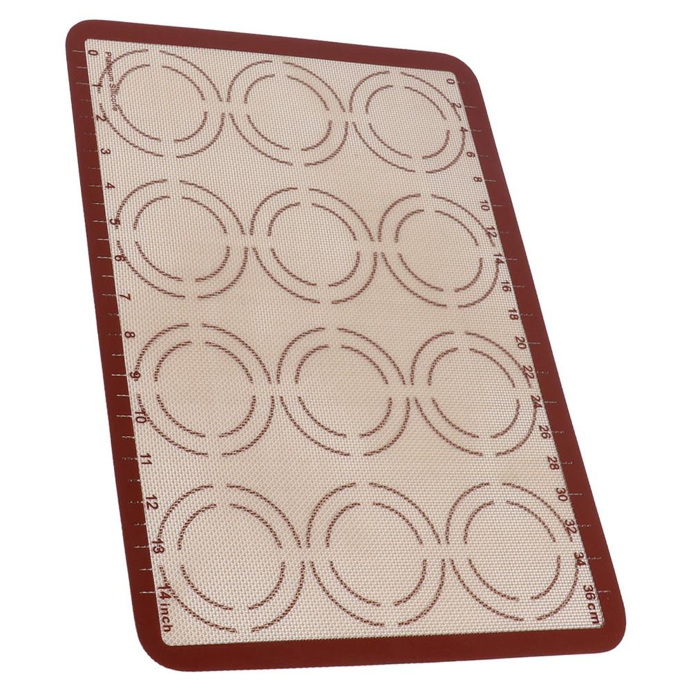 Glass Fiber Silicone Baking Mat Food Grade Silicone Oven Liner Pastry Mat for Baking Home Baking