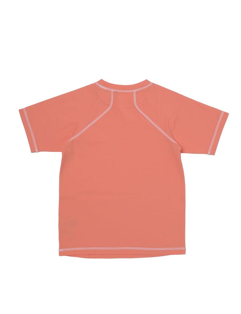 Helly Hansen Kids' Swimsuit, K S/S HH Crew Rashguard, Sheer Orange