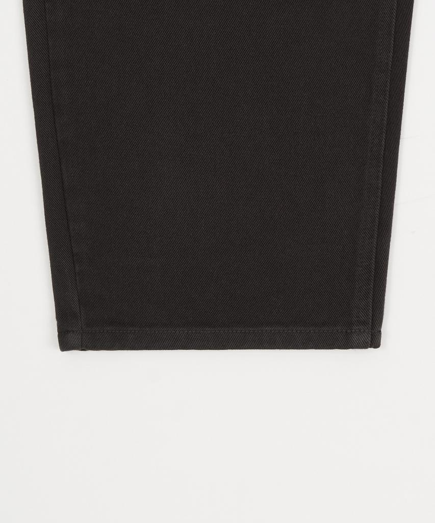 EXCONTAINER Daily Curved Cotton Pants (Charcoal)