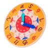Wooden Cognitive Clock Improve Observation Teaching Clock Educational Toy for 4 To 6 Years Old Kids