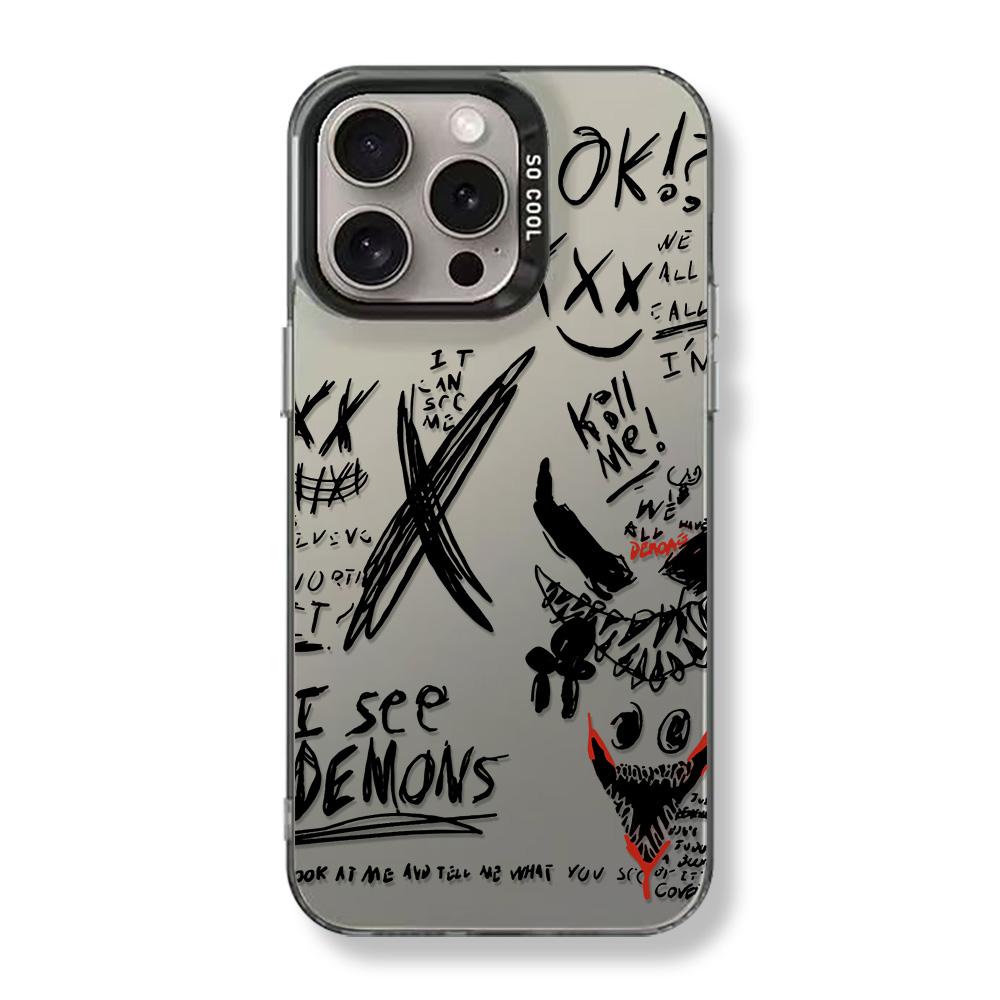 Phone Cases For iPhone 11 13 16 ProMax Case iPhone 13 14 15 ProMax 12 13 ProMax Case Samsung A55 A05S A54 A06 S22 A15 A12 A22 A52S S23 S24 Color IMD