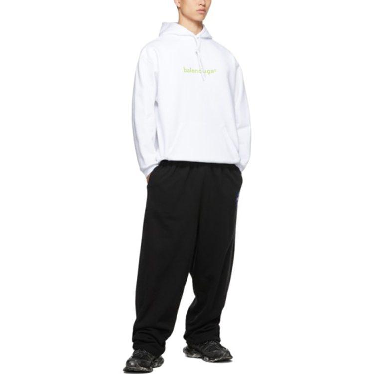 Balenciaga Sweatshirt Loose Fit Men's White 570811TIV559152
