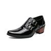 Fashion Fashion Men Oxfords Shoes Leather Man Casual Shoes Business Wedding Shoes High Heels Walking Footwear Lace-up Formal Footwear