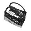 Music Notes Art Print Thermal Lunch Bag Women Portable Reusable Insulated Lunch Box Cooler Bag for Picnic Beach Work Travel