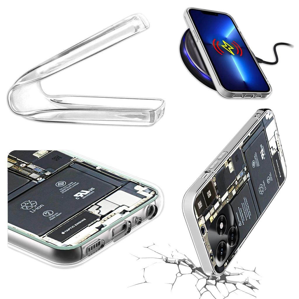 Etui Do Honor X5C Plus / X5C 4G Obudowa Foto Case Plecki Futerał + Szkło 9H