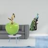 Ceramic Fruit And Animal Sculpture Collection Decoration Ornament for Cafe Study Room Bedroom Office