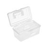 Clear Plastic Art Storage Box Watercolor Oil Painting Supplies Multipurpose Case Portable for