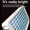 40W Portable Mini LED Fill Light Dual-Color Pocket-Sized Selfie Light Type-C Charging for Outdoor Camping/Mobile Live Streaming
