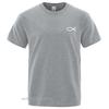 New T Shirt Unisexs Brand Tees Boys Male TShirt Tops Christian Jesus Fish High Quality Brand Unisex Tshirt