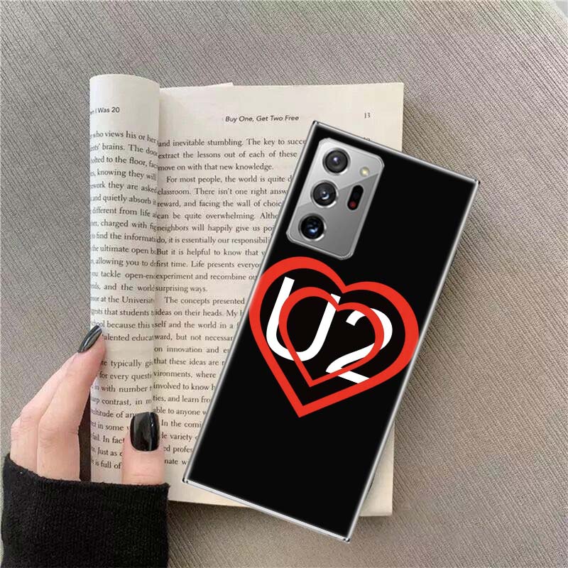 Band U2 Phone Case For Samsung Galaxy S25 Edge S24 S23 FE S22 S26 Ultra S21 S20 S10 Plus Capa Soft