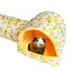 Hamster Nagetiere Versteck Spielzeug Rennmaus Bett Verstecke Haustier Tunnel Höhle für Frettchen Hamster Spielzeug Meerschweinchen Spielzeug