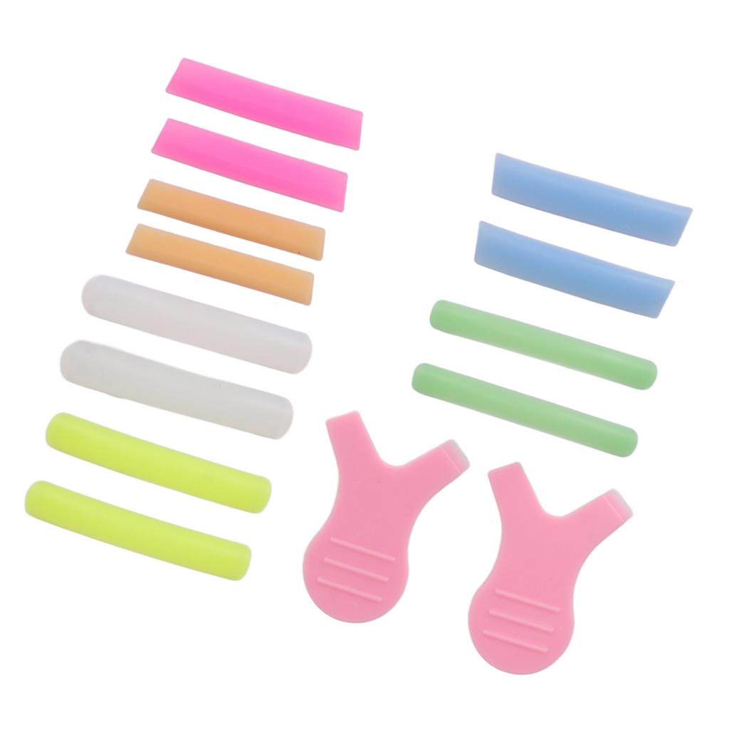 6 Pairs Eyelash Perming Pads Silicone Reusable Different Size Professional Soft Safe Lash Lift Pads