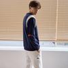 Goxo Sweatshirt Blue Hook Slice Shoulder