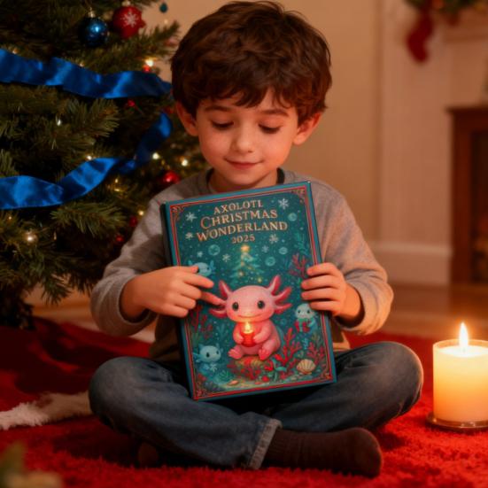 Świąteczny Kalendarz Adwentowy Salamandra Akrylowa Wisząca Dekoracja Salamandry 24 Dni Boże Narodzenie