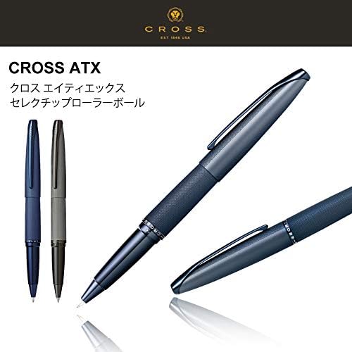 CROSS ATX Ballpoint Pen, Water-Based, Dark Blue, N885-45, Officially Imported