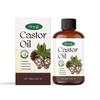 Hoygi Organic Castor Oil - Nourishing & Hydrating Oil for the Body, Skin, Eyebrows & Hair, As Well As a Massage & Care Oil for for Daily Skin Care Dai