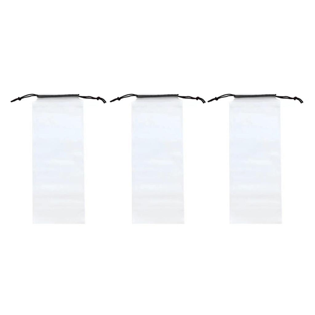 1/2/3/4/5/10PCS Wet Umbrella Covers Clear Portable Reusable Umbrella Storage Bag Waterproof Travel Umbrellas Sleeves with Drawstring