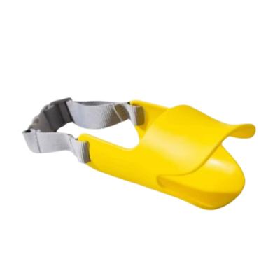 Muselière pour chien en silicone souple réglable, couverture buccale anti-morsure, masque pour animal de compagnie