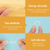 30PCS Self Adhesive Silicone Clear Wall Bumpers Door Stoppers Versatile Door Silencers Drawer Door Cabinets Anti-collision Pads