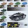 Tank Model Military Building Block Assembly Toy Collectible Display Decoration