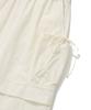COVERNAT WOMAN Balloon Cargo Skirt Ivory