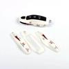 Car Key Case White Shark for Porsche Panamera Maycan Taycan 911 718 Boxster Cayman Remote Control Fob Protective Shell 3pcs/set