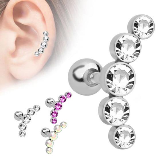 Ear Stud Fashion Unique Design Metal Elegant  Ear Clip for Outdoor