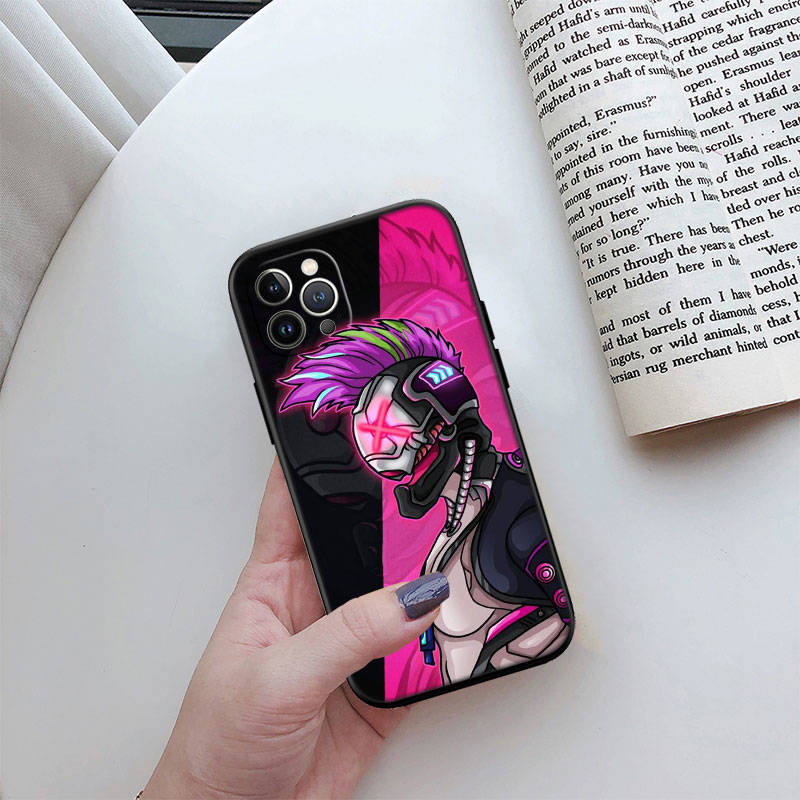 IR10 Free Fire Phone Shell Case for Redmi Note 12 12S 12C 13 13C 13R 14 14S 14R 14C Pro Max Plus A3 A3X A4 A5 11A 13X