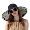 European and American New Double-sided Bucket Hat Women's Summer Widened Brim Sun Hat Fashion Sunscreen Sun Hat