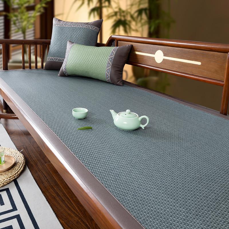 Rattan Mat Sofa Cushion Summer Cool Mat Cushion Non-slip Sofa Cover New Summer Mat