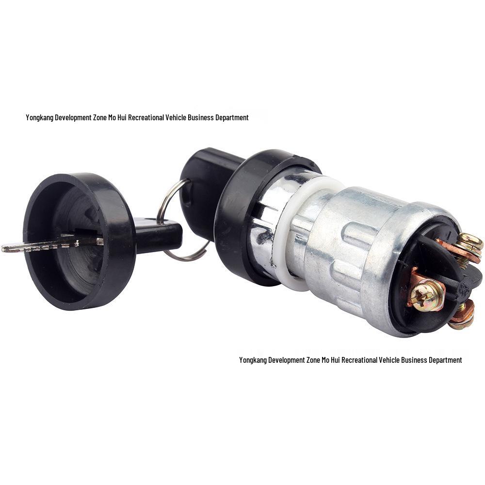 

Diesel-Powered 4-Wheel Go-Kart Buggy with Hooded Ignition Key Three-Wire Ignition Switch