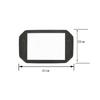 Professional Handheld Mirror Sponge Salon Barbers Glass Mirror Foam Frame Shockproof Makeup Mirror