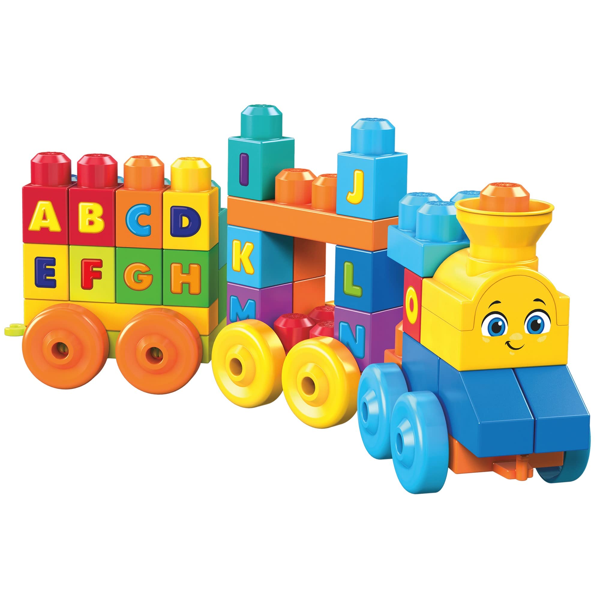 

MEGA BLOKS ABC Музичний поїзд для віку від 1 року та старше 1 та FWK22 [Вік вгору] [50 штук]