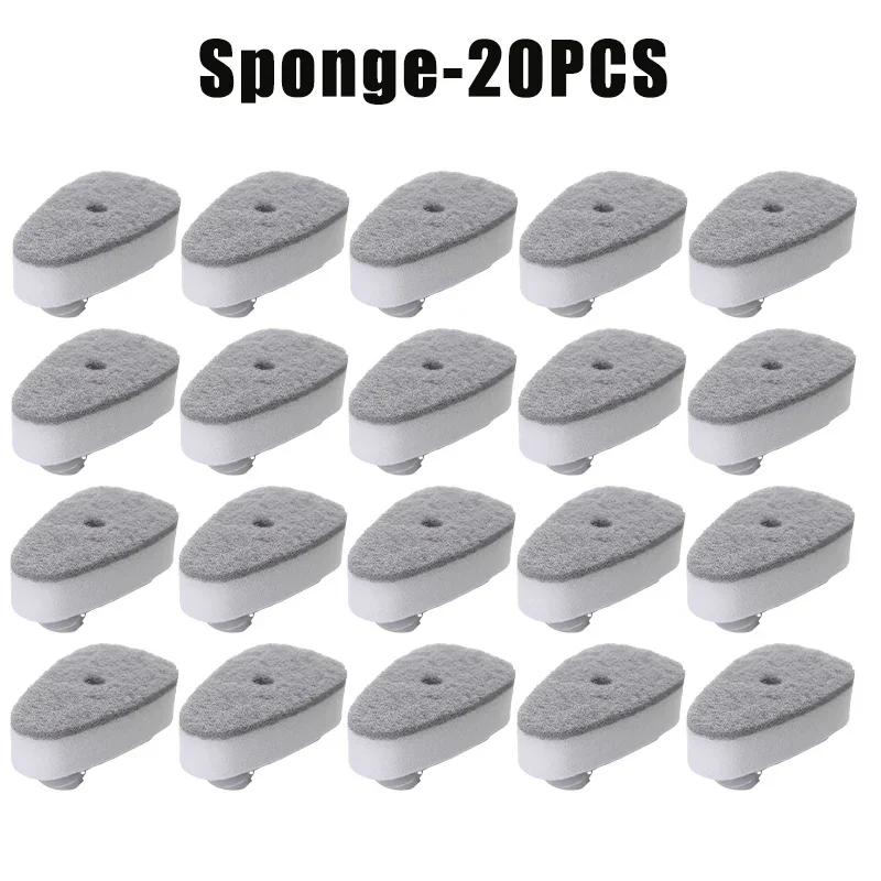 2 in1 Kitchen Cleaning Brush with Removable Brush head Sponge Soap Dispenser Dish Washing Brush Set Kitchen Clean Tools