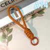 Paracord Braided Woven Keychain Lanyard Buckle Emergency Survival Bagpack Key Ring Wristlet Strap Car Trinket Key Holder