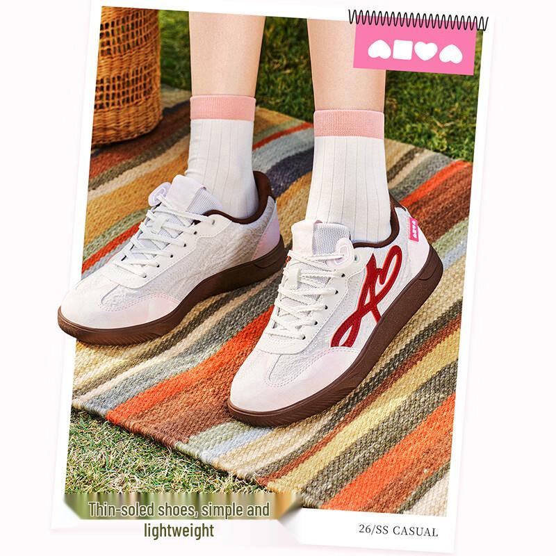 

ANTA Women s Ballet Core German Trainer Sneakers US 6.5