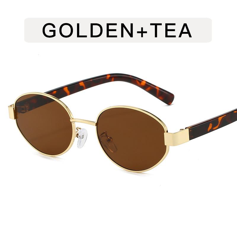 European American Style Men Sun Glasses Oval Shape UV400 Protection Women Sunglasses Driving Fishing Women Sun Glass