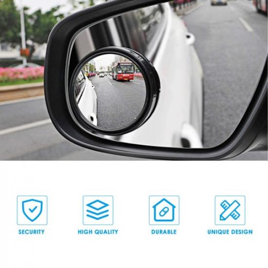 Universal Car Rear View Mirror Wide-angle Rearview Blind Spot Mirrors