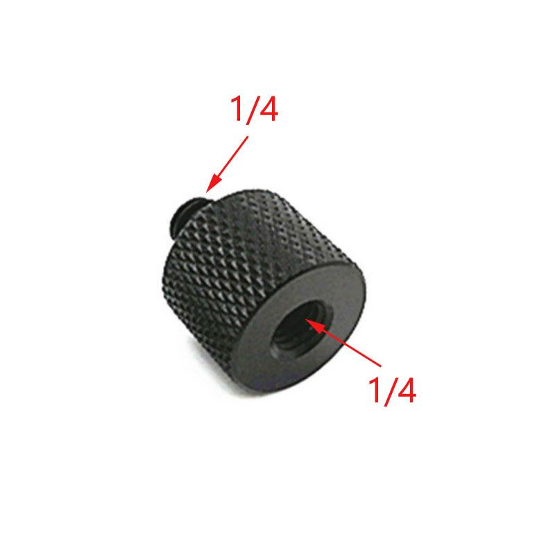 1/4" To 3/8"  5/8" To 1/4" Male To Female Thread Screw Mount Converter Adapter Bracket Stand Tripod Plate SLR Camera Accessories