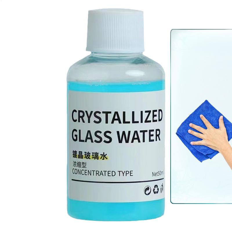 Concentrated Universal Crystal Cleaning Motorcycle Multipurpose Powerful Cleaner Windshield Cleaning Liquid, Mild Cleaning Agent
