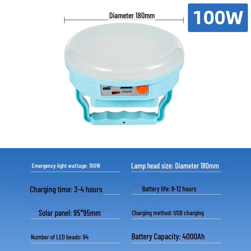 

Nu Feng 100W Сонячна світлодіодна вулична лампа