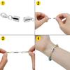 10 Pcs lot DIY Jewelry Findings Metal Strong Magnetic Clasps With Lobster Clasp For Necklaces Bracelets