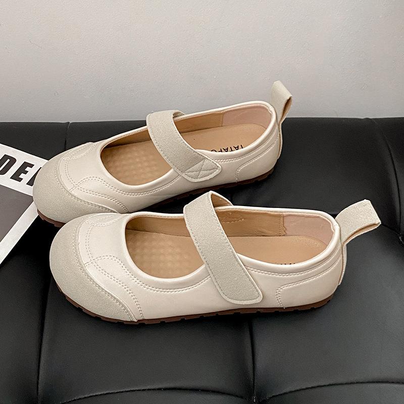 Fashion Women's New Spring Autumn One-piece Shallow Mouth Fashionable Versatile Women's Shoes Elegant Minimalist Soft-soled Shoes
