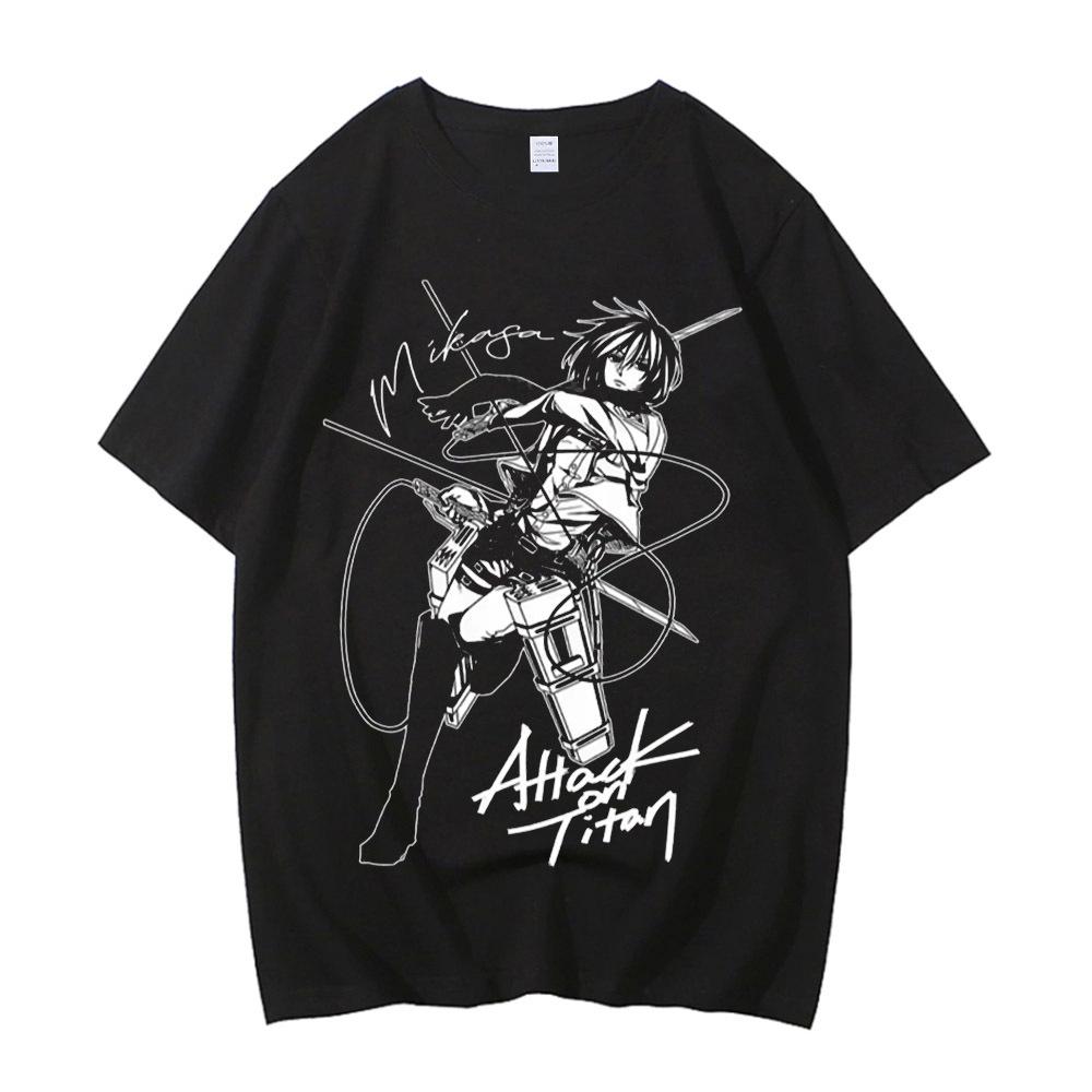 Attack On Titans Cotton T Shirt Men Pop Culture Harajuku Classic 2000s Anime Psychedelic Tshirt Anime Streetwear Kawaii Graphic8