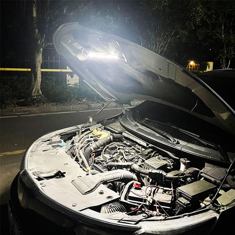 White Under Hood LED Light Kit With Automatic On/off -Universal Fits Any Vehic Car LED Lights Automatic Switch Ties Strips