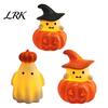 Halloween Night Light 1/3Pcs Pumpkin Ghost Light, Spooky LED Bedside Lamp, Battery Operated Mini Table for Bedroom Party