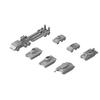Pit Road 1/700 MI Series WWII US Military Vehicle Set 2 Plastic Model MI12 (Military Vehicle) Pre-colored 1/700 Scale