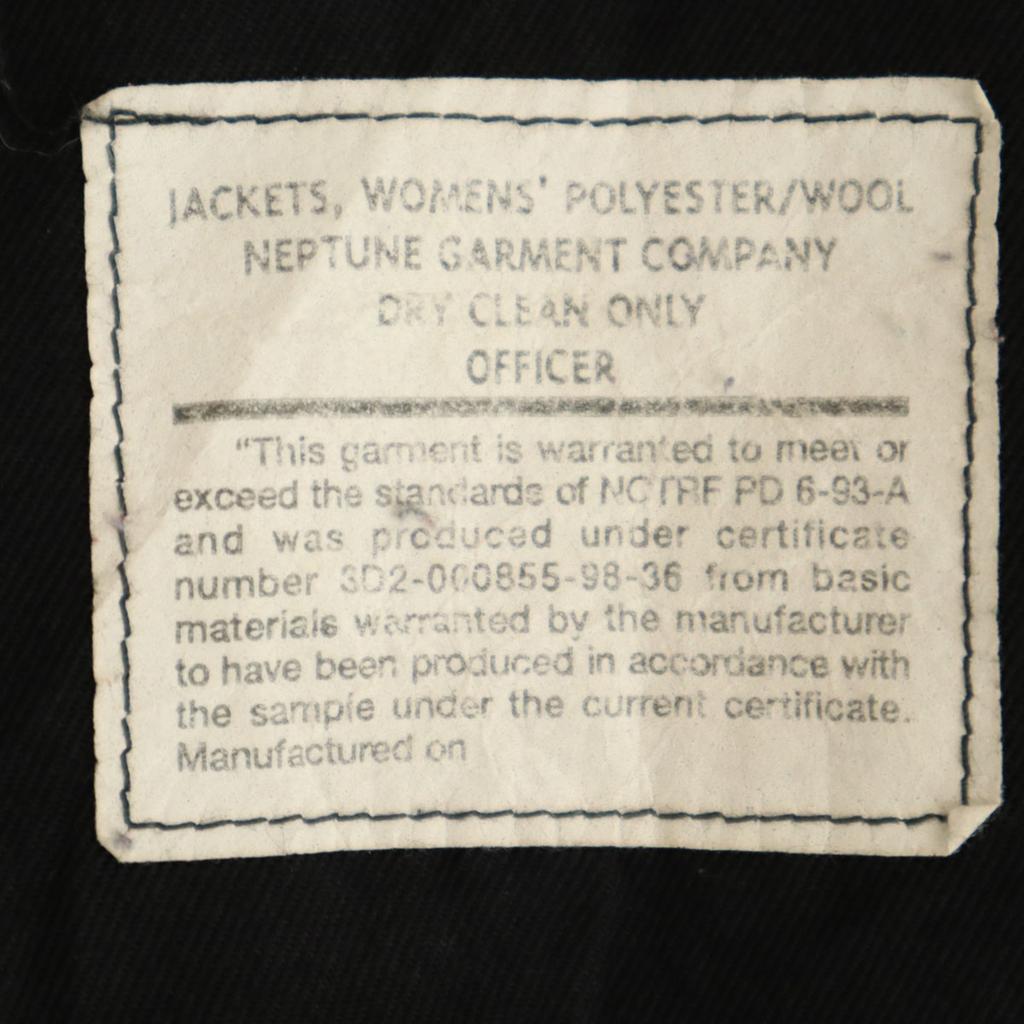 US NAVY Blouson 22regular black Women Used